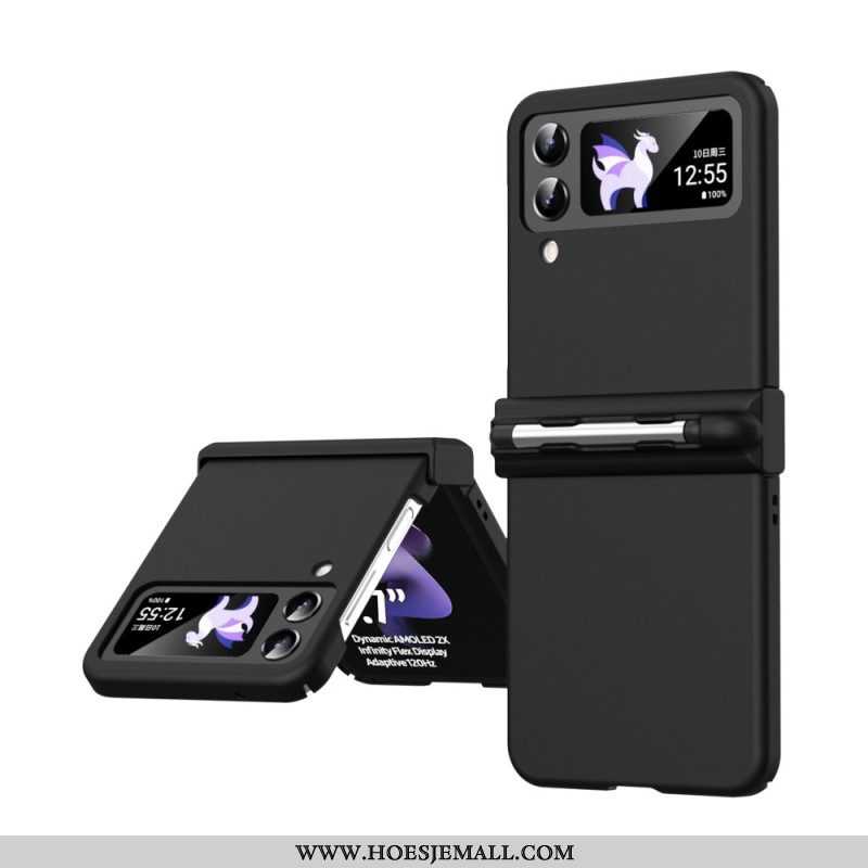 Telefoonhoesje voor Samsung Galaxy Z Flip 4 Folio-hoesje Klassiek Met Stylus