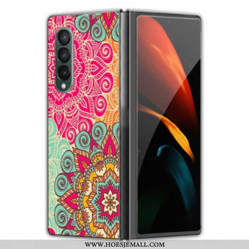 Hoesje voor Samsung Galaxy Z Fold 3 5G Mandala-trend