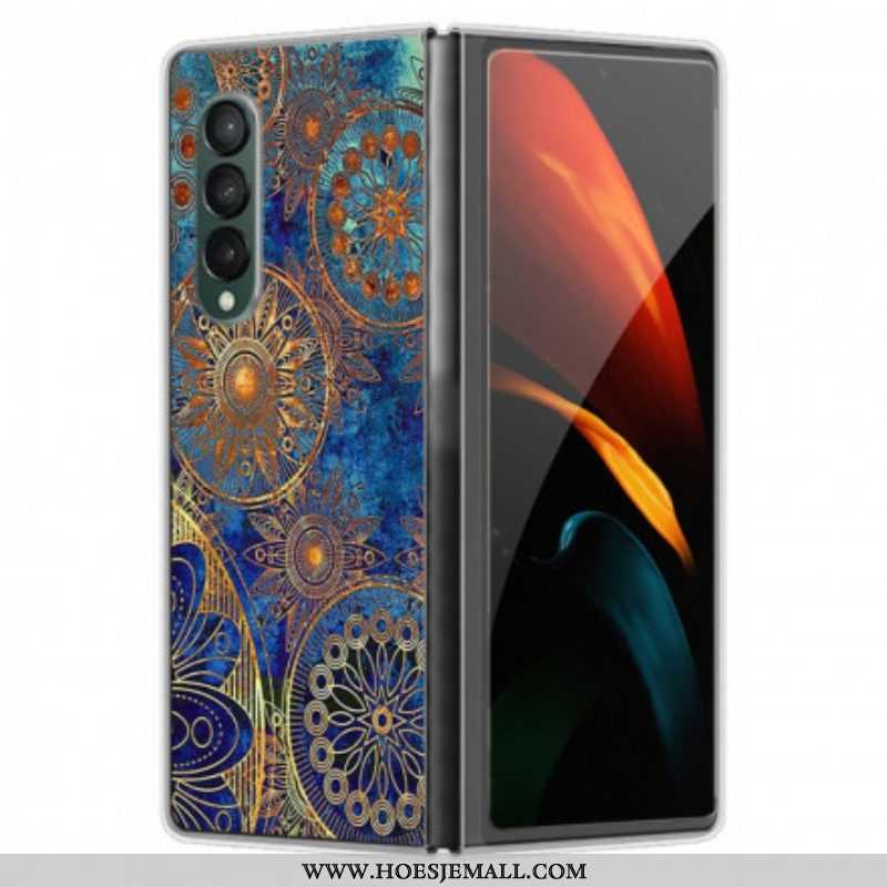 Hoesje voor Samsung Galaxy Z Fold 3 5G Mandala-trend