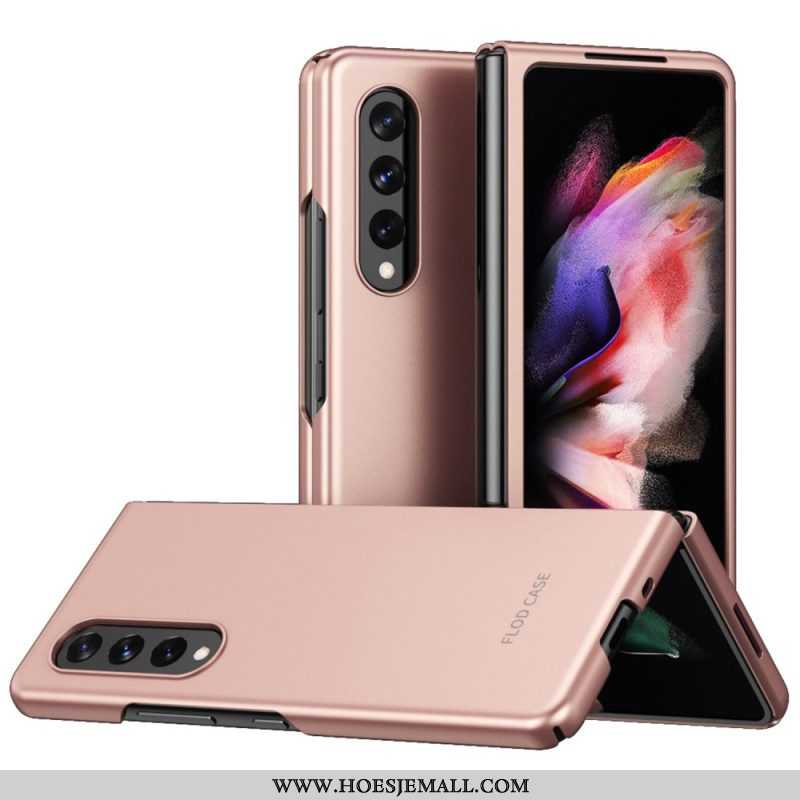 Hoesje voor Samsung Galaxy Z Fold 4 Metalen Flod-koffer