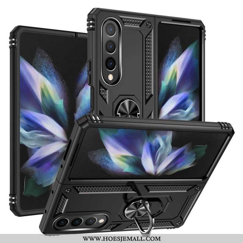 Telefoonhoesje voor Samsung Galaxy Z Fold 4 Militaire Kwaliteit Met Ring