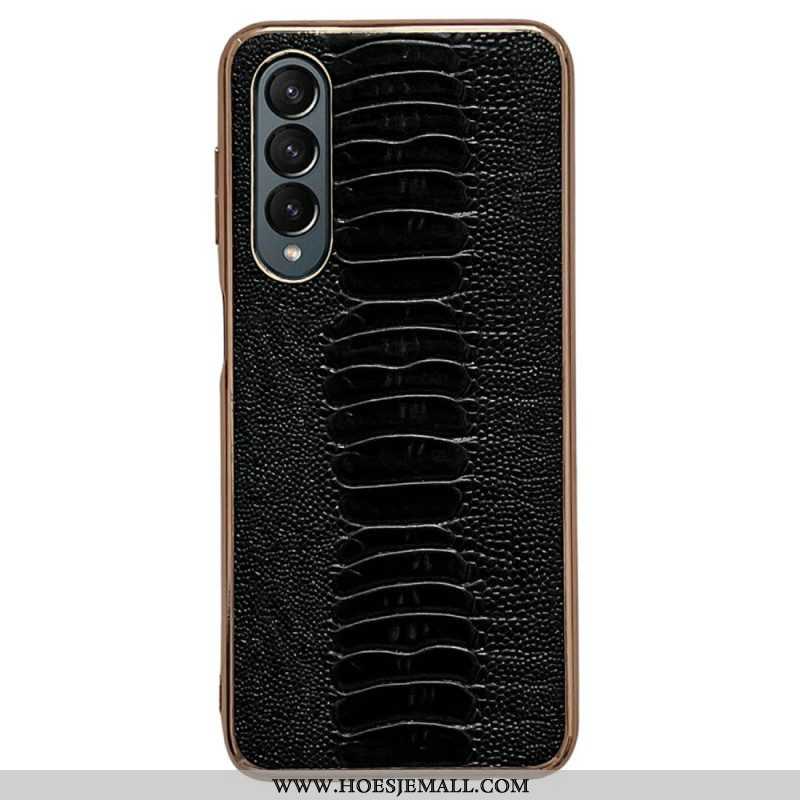 Hoesje voor Samsung Galaxy Z Fold 4 Croco Lijn