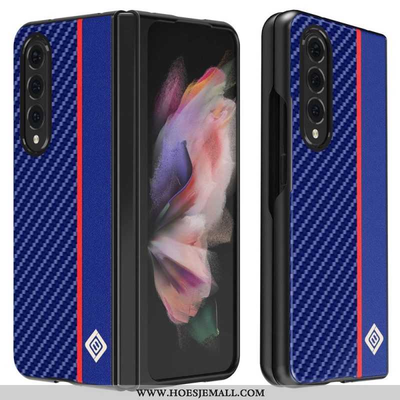 Hoesje voor Samsung Galaxy Z Fold 4 Koolstofvezellijn Lc. Imeeke