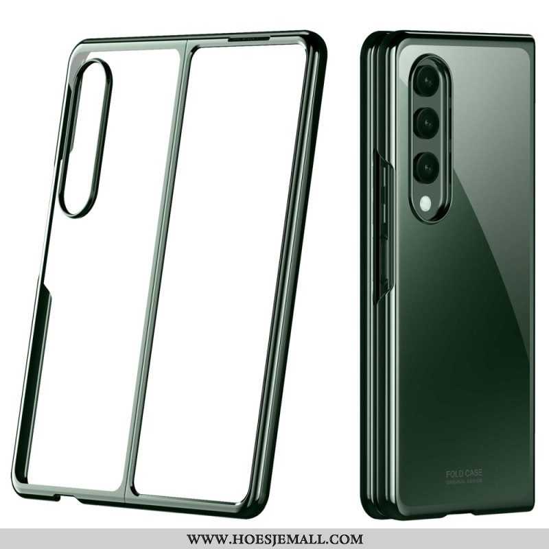 Telefoonhoesje voor Samsung Galaxy Z Fold 4 Discreet Metaal