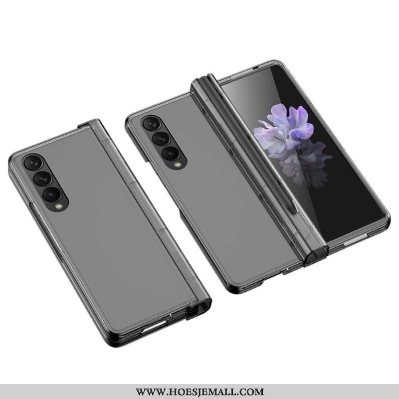 Hoesje voor Samsung Galaxy Z Fold 4 Rubberen Scharnier