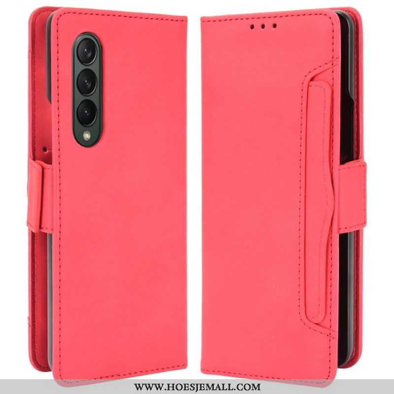 Flip Case voor Samsung Galaxy Z Fold 4 Bespioneer Lava