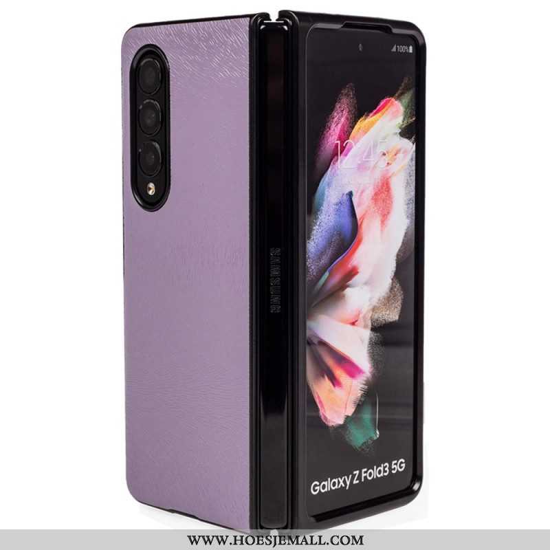 Hoesje voor Samsung Galaxy Z Fold 4 Reliëf Bont