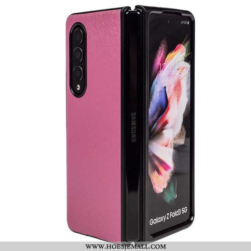 Hoesje voor Samsung Galaxy Z Fold 4 Reliëf Bont