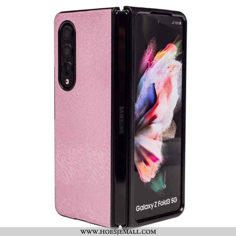 Hoesje voor Samsung Galaxy Z Fold 4 Reliëf Bont