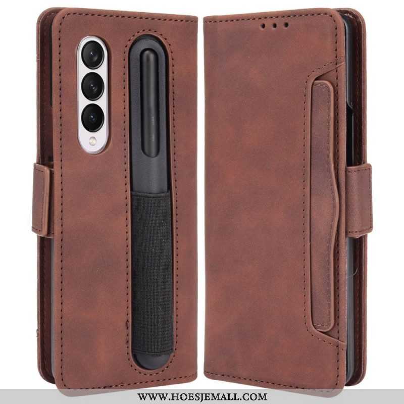 Flip Case voor Samsung Galaxy Z Fold 4 Spionage Met Penopslag