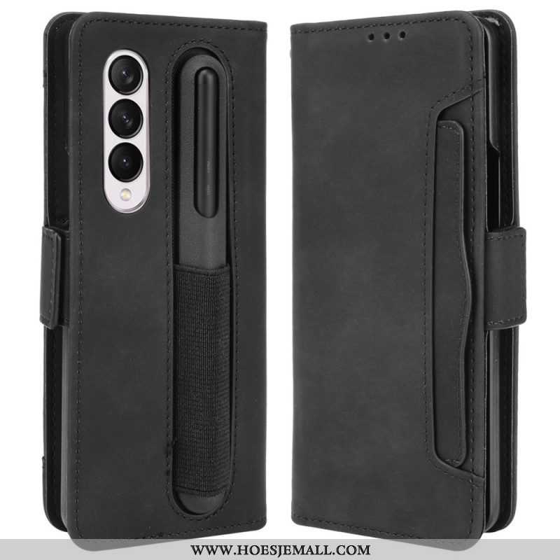 Flip Case voor Samsung Galaxy Z Fold 4 Spionage Met Penopslag