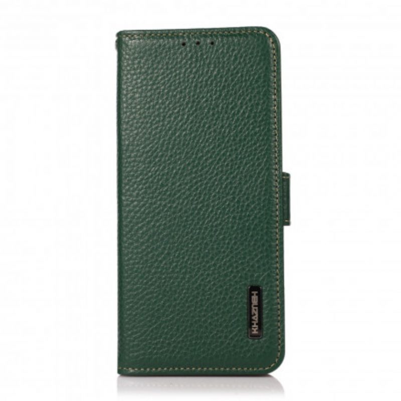 Folio-hoesje voor Sony Xperia 1 III Lychee Leer Khazneh Rfid