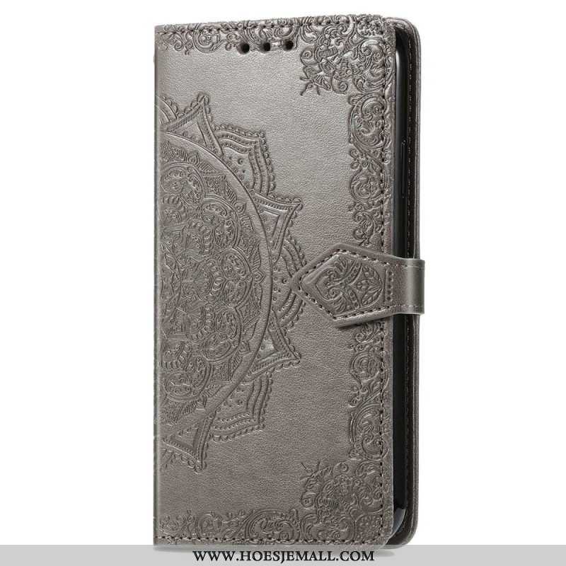 Folio-hoesje voor Sony Xperia 1 IV Mandala Zon Met Lanyard