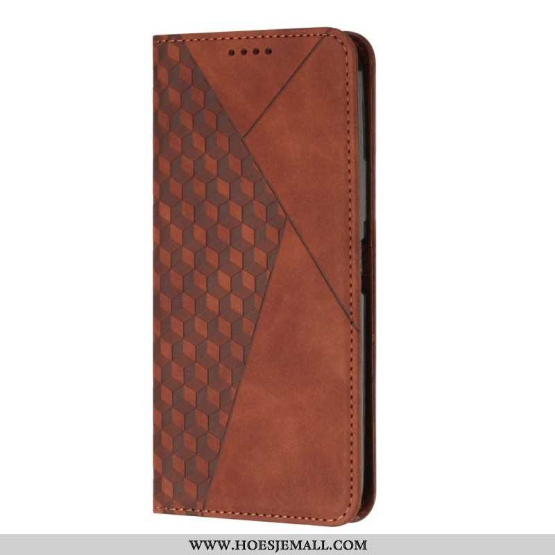 Bescherming Hoesje voor Sony Xperia 1 IV Folio-hoesje Stijl Leer 3d-patroon