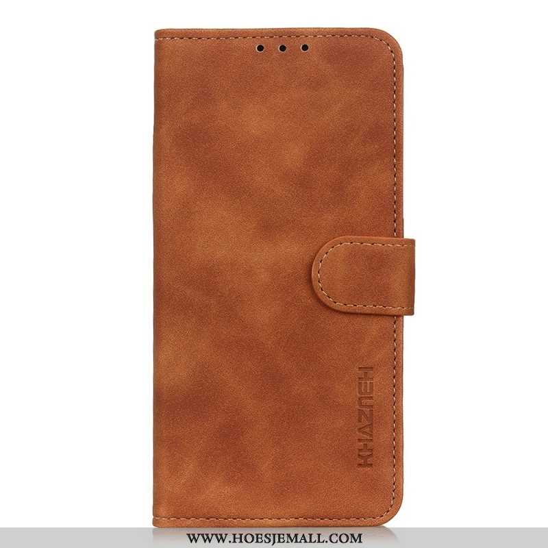 Folio-hoesje voor Sony Xperia 1 IV Khazneh Vintage Leereffect