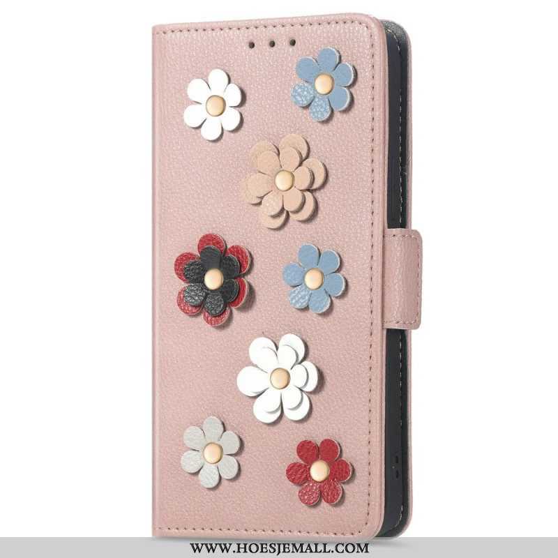 Folio-hoesje voor Sony Xperia 1 IV Decoratieve Bloemen