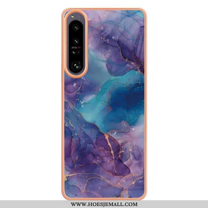 Hoesje voor Sony Xperia 1 IV Marmer