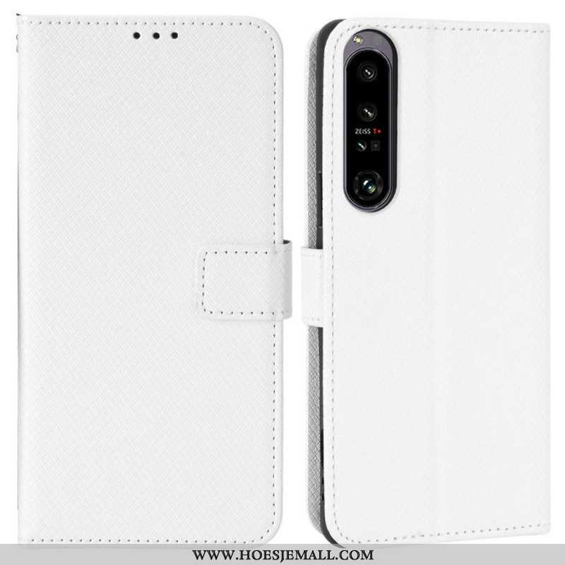 Folio-hoesje voor Sony Xperia 1 IV Gestyled Met Riem