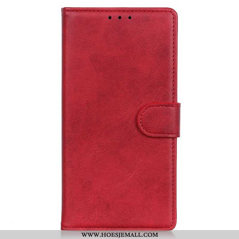 Leren Hoesje voor Sony Xperia 1 IV Mat Leereffect