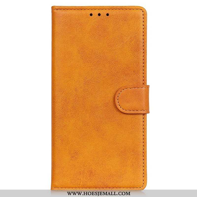 Leren Hoesje voor Sony Xperia 1 IV Mat Leereffect