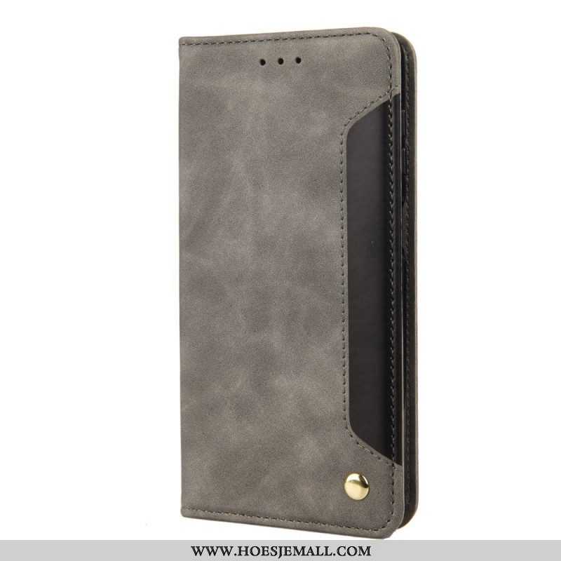 Bescherming Hoesje voor Sony Xperia 10 IV Folio-hoesje Twee Toon