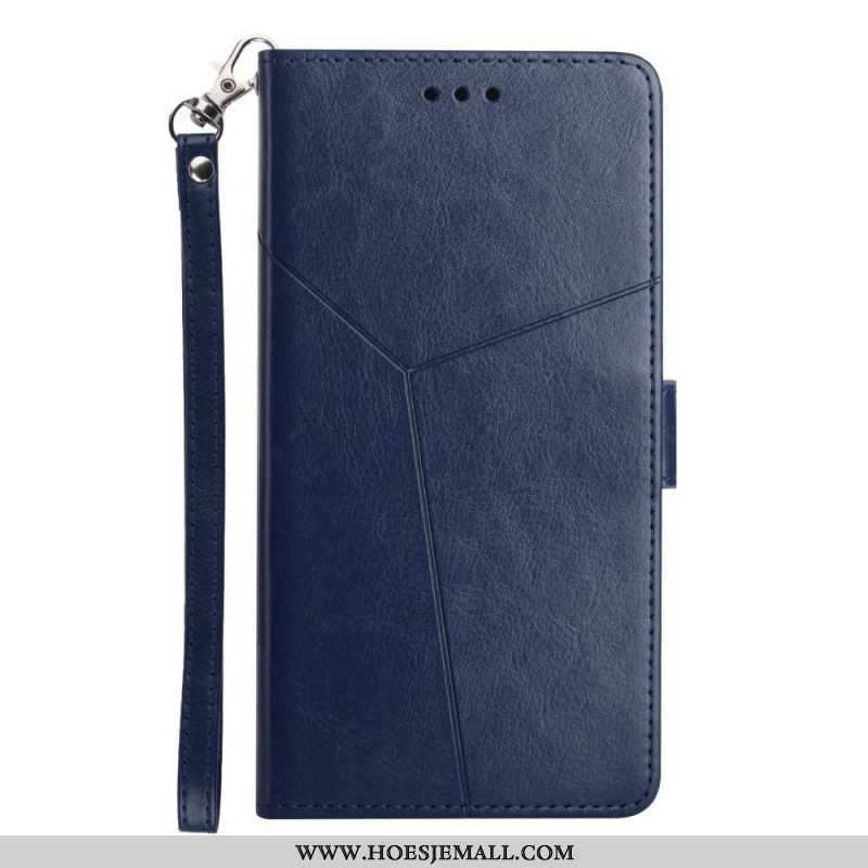 Folio-hoesje voor Sony Xperia 10 IV Met Ketting Y-patroon Met Bandjes