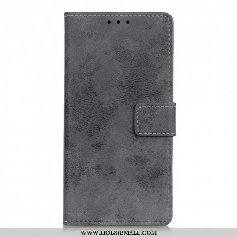 Folio-hoesje voor Sony Xperia 5 III Vintage Leereffect