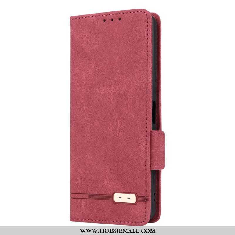 Leren Hoesje voor Sony Xperia 5 IV Subtiele Elegantie