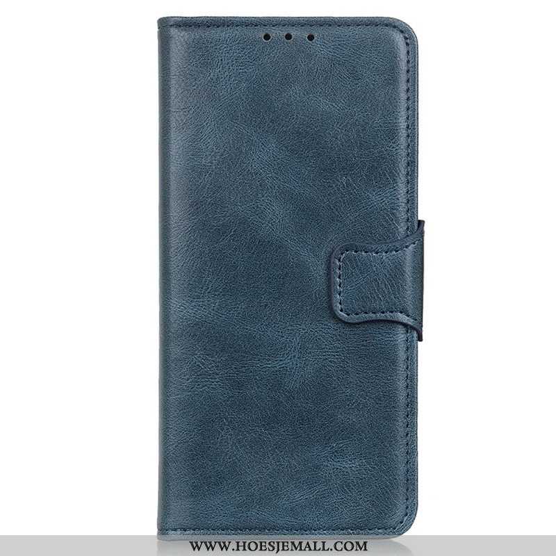 Flip Case voor Sony Xperia 5 IV Stijl Lederen Gesp Omkeerbaar