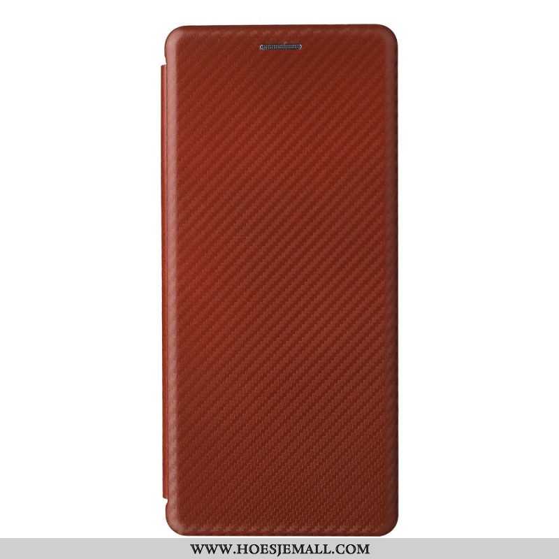 Bescherming Hoesje voor Sony Xperia Pro-I Folio-hoesje Koolstofvezel