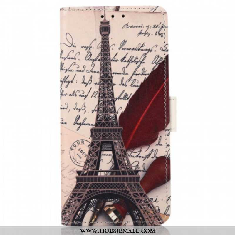 Folio-hoesje voor Sony Xperia Pro-I Dichters Eiffeltoren