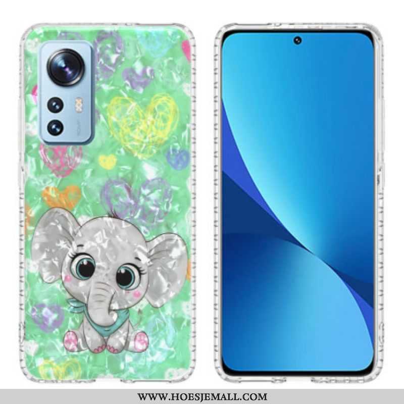 Hoesje voor Xiaomi 12 / 12X Stijlvolle Olifant