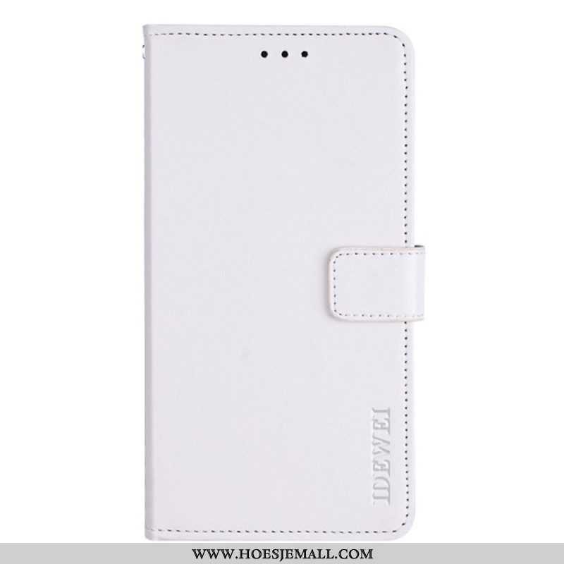 Folio-hoesje voor Xiaomi 12 / 12X Imitatieleer Idewei