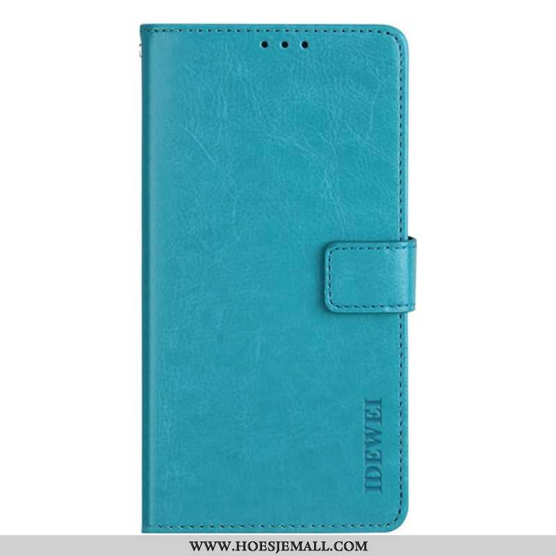 Folio-hoesje voor Xiaomi 12 / 12X Imitatieleer Idewei