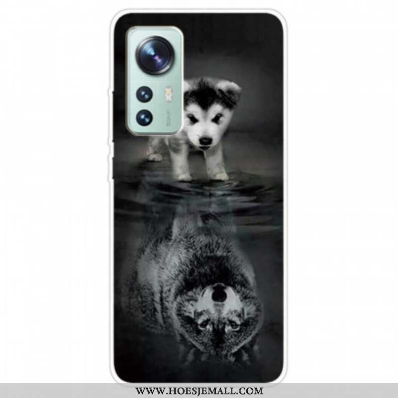 Telefoonhoesje voor Xiaomi 12 / 12X Puppy-droom