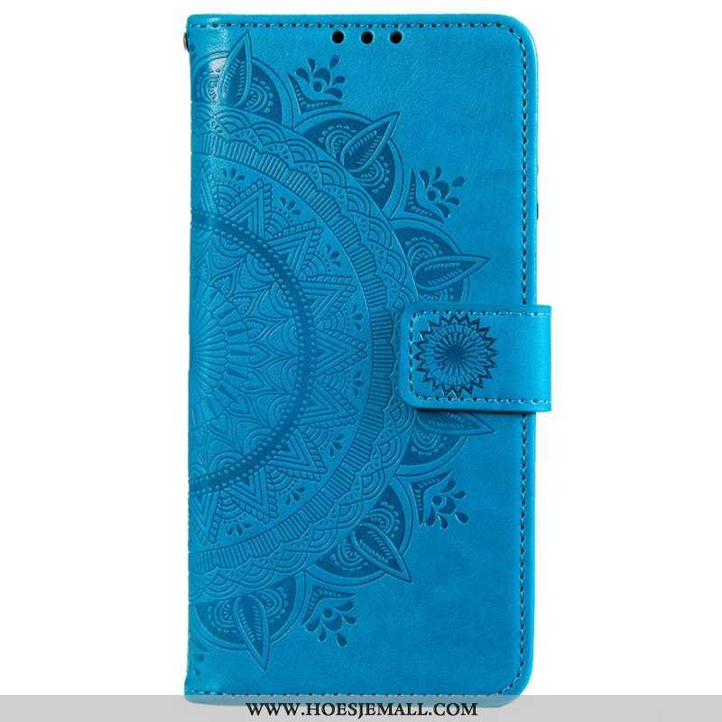 Leren Hoesje voor Xiaomi 12 / 12X Zon Mandala