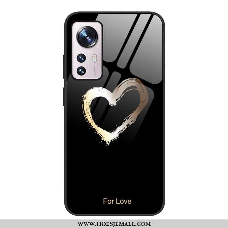 Hoesje voor Xiaomi 12 / 12X Hart Van Gehard Glas