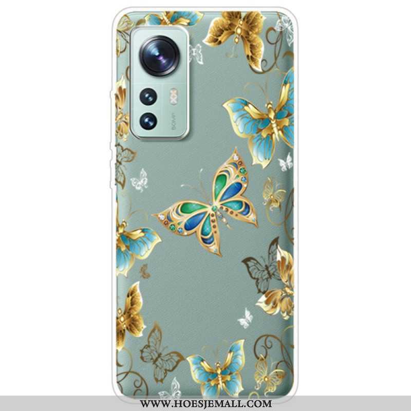 Hoesje voor Xiaomi 12 / 12X Vlucht Van Vlinders