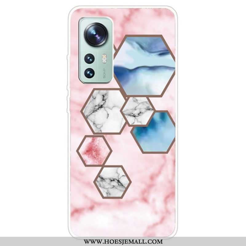 Hoesje voor Xiaomi 12 / 12X Marmeren Stijl