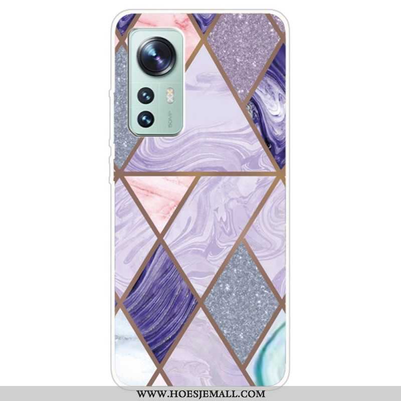 Hoesje voor Xiaomi 12 / 12X Marmeren Stijl