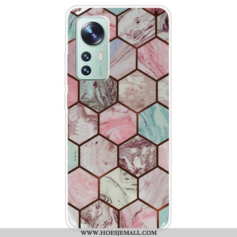 Hoesje voor Xiaomi 12 / 12X Marmeren Stijl