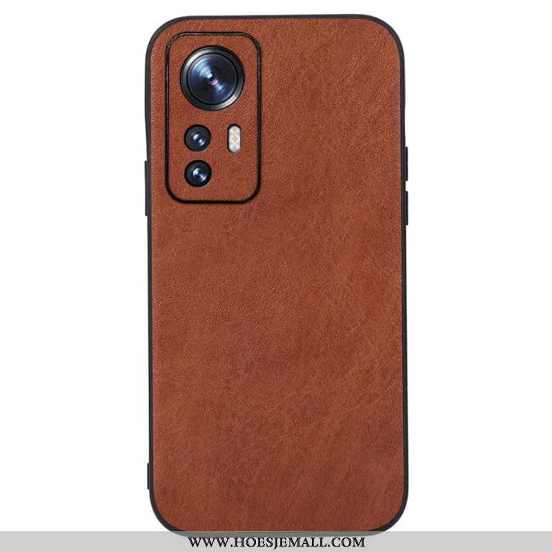 Hoesje voor Xiaomi 12 / 12X Elegantie Leereffect