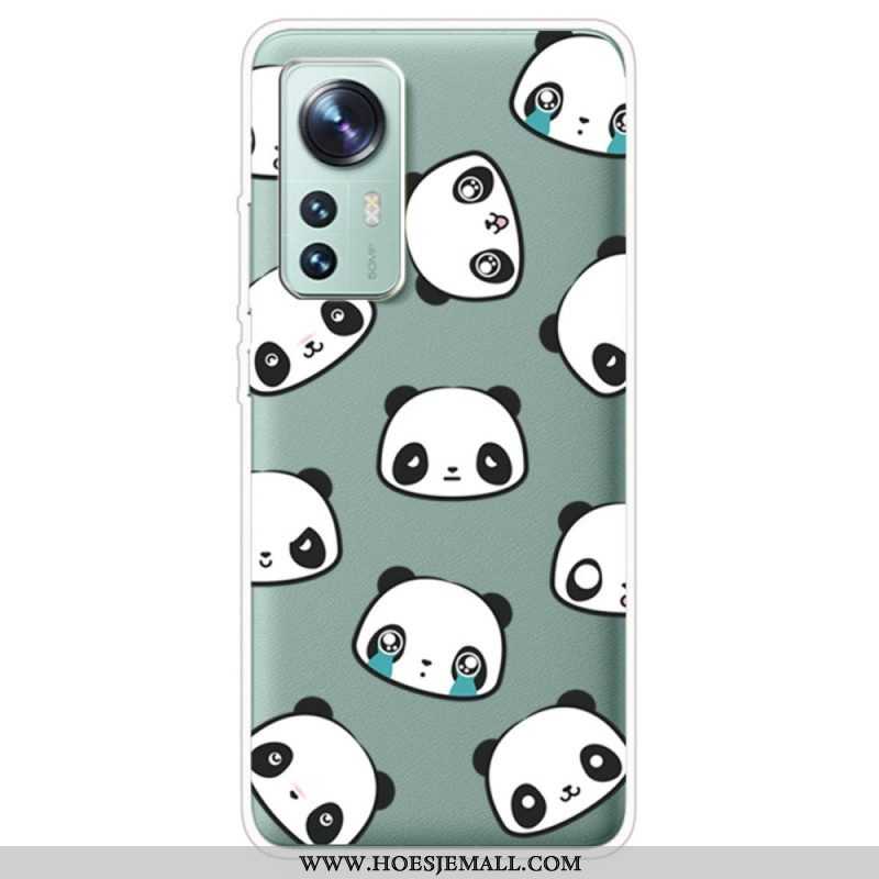 Hoesje voor Xiaomi 12 / 12X Stelletje Panda's