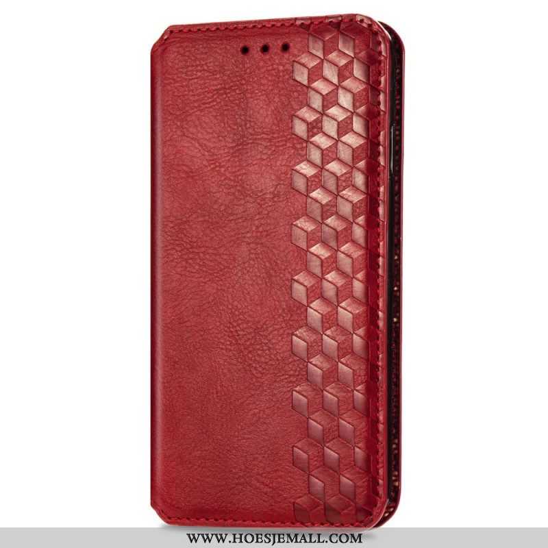 Bescherming Hoesje voor Xiaomi 12 / 12X Folio-hoesje Diamant Textuur