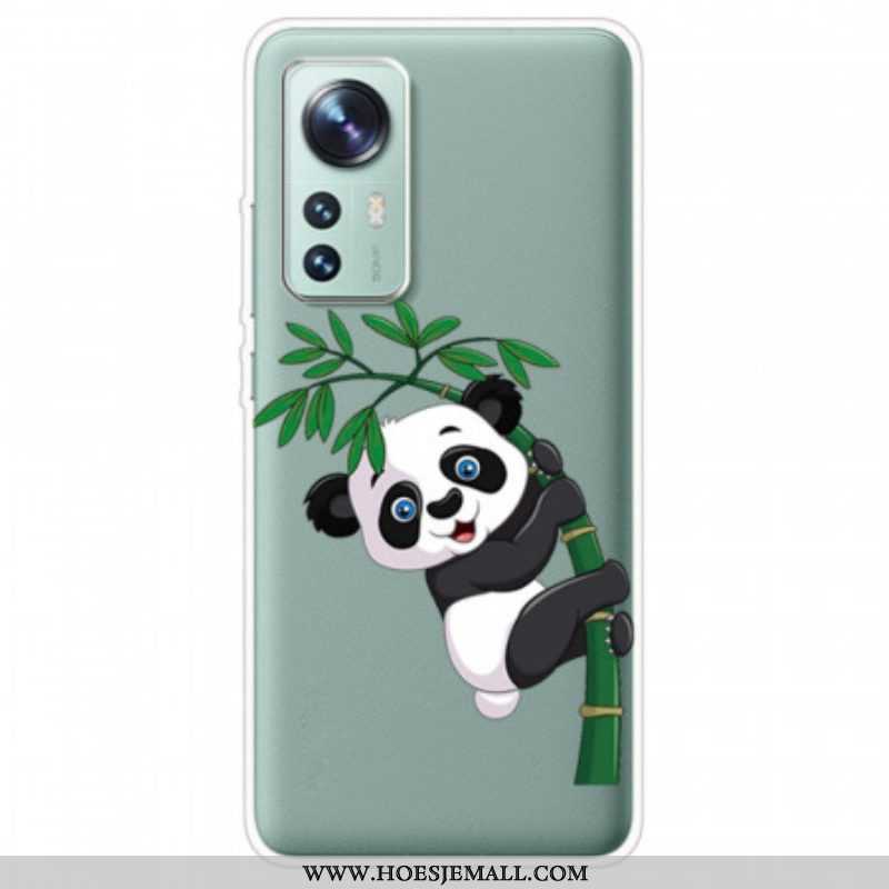 Hoesje voor Xiaomi 12 / 12X Panda Op Bamboe