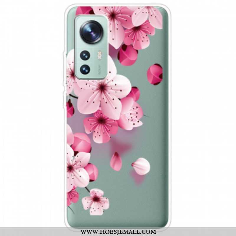 Telefoonhoesje voor Xiaomi 12 / 12X Kleine Roze Bloemen