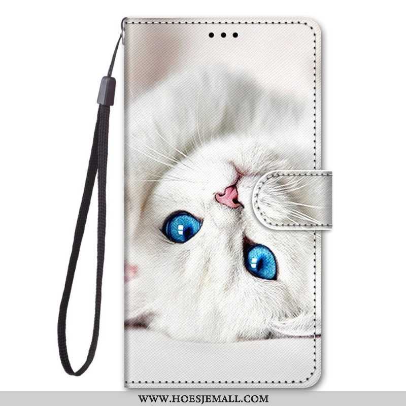 Folio-hoesje voor Xiaomi 12 / 12X Katten Met Lanyard