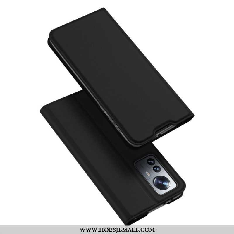 Bescherming Hoesje voor Xiaomi 12 Pro Folio-hoesje Skinpro Dux Ducis