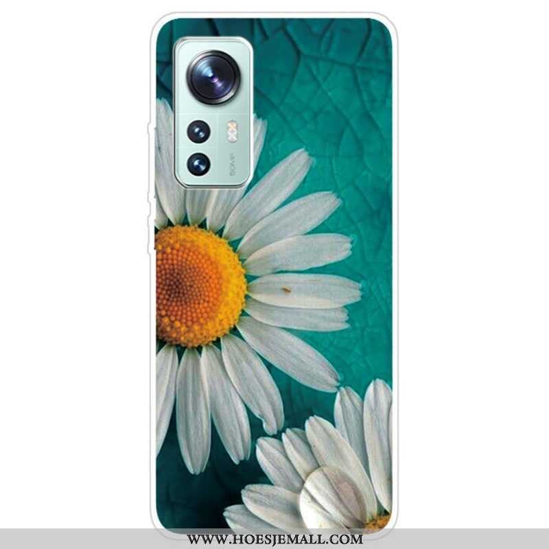 Hoesje voor Xiaomi 12 Pro Bloemen Siliconen