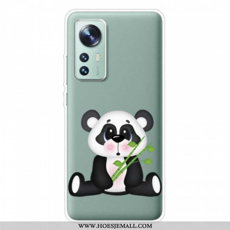 Hoesje voor Xiaomi 12 Pro Leuke Panda Siliconen